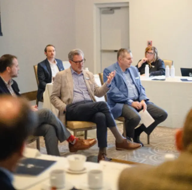 Arete Fellows in discussion